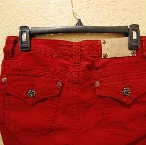 Rose Royce Red Fashion Skinny Jeans